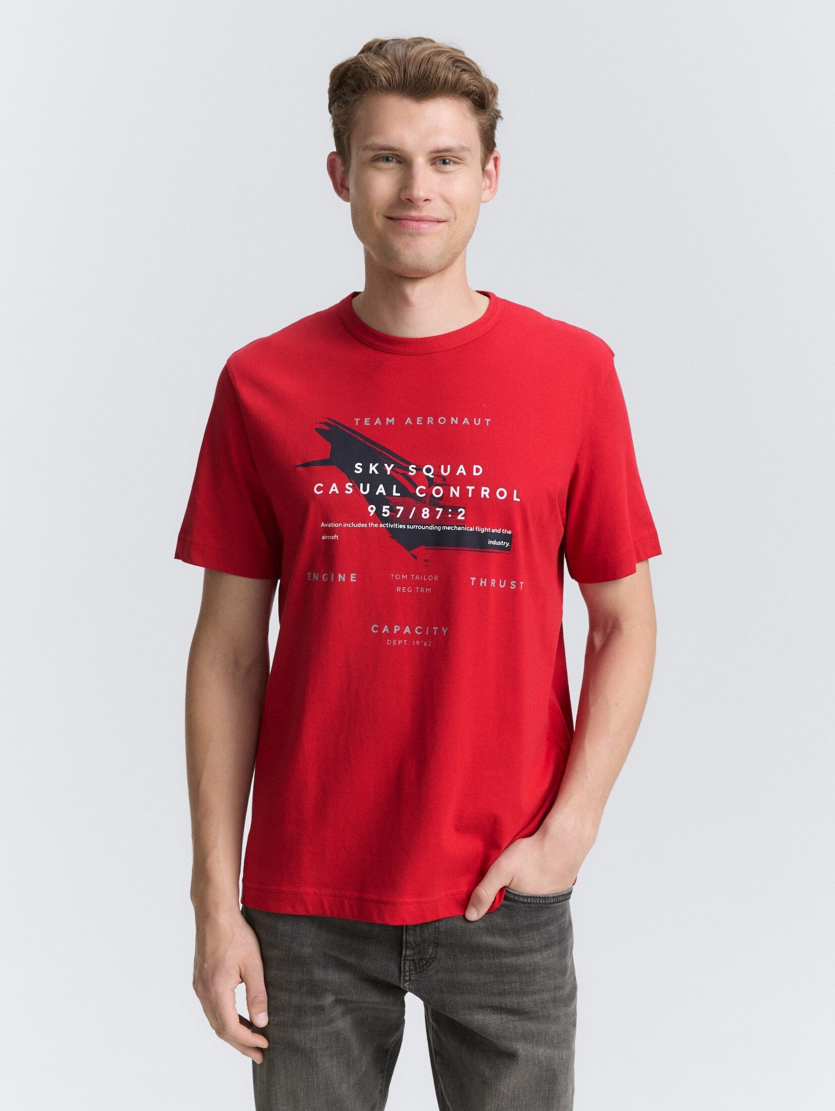 TOM TAILOR T-Shirt T-Shirt mit Print günstig online kaufen