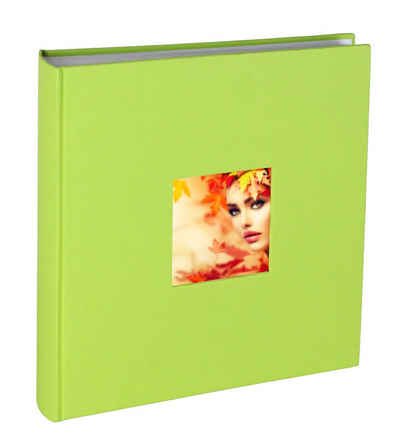 IDEAL TREND Fotoalbum Flair Fotoalbum 30x30 cm 100 weiße Seiten Seiten Jumbo Buchalbum Fotob