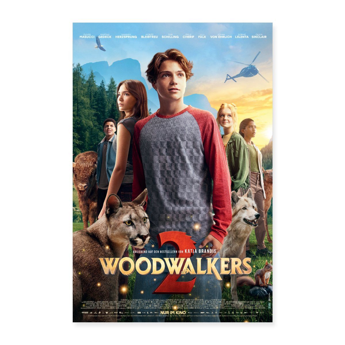Spreadshirt Poster Woodwalkers Film 2 Kinoplakat Poster 40x60 cm günstig online kaufen