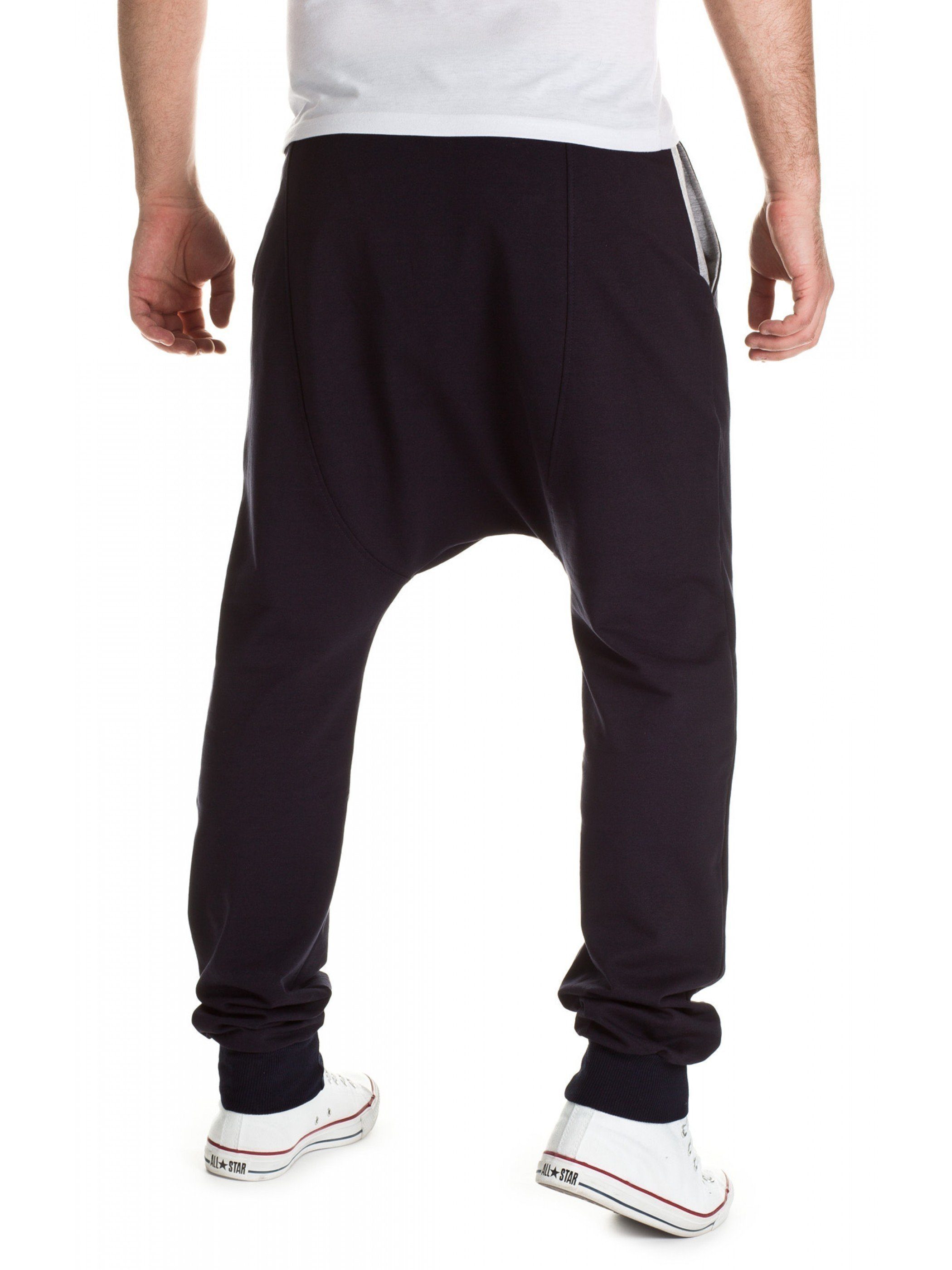 Yazubi (navy/grey) 1176 Unifarbe Jogginghose Grau in Jogginghose