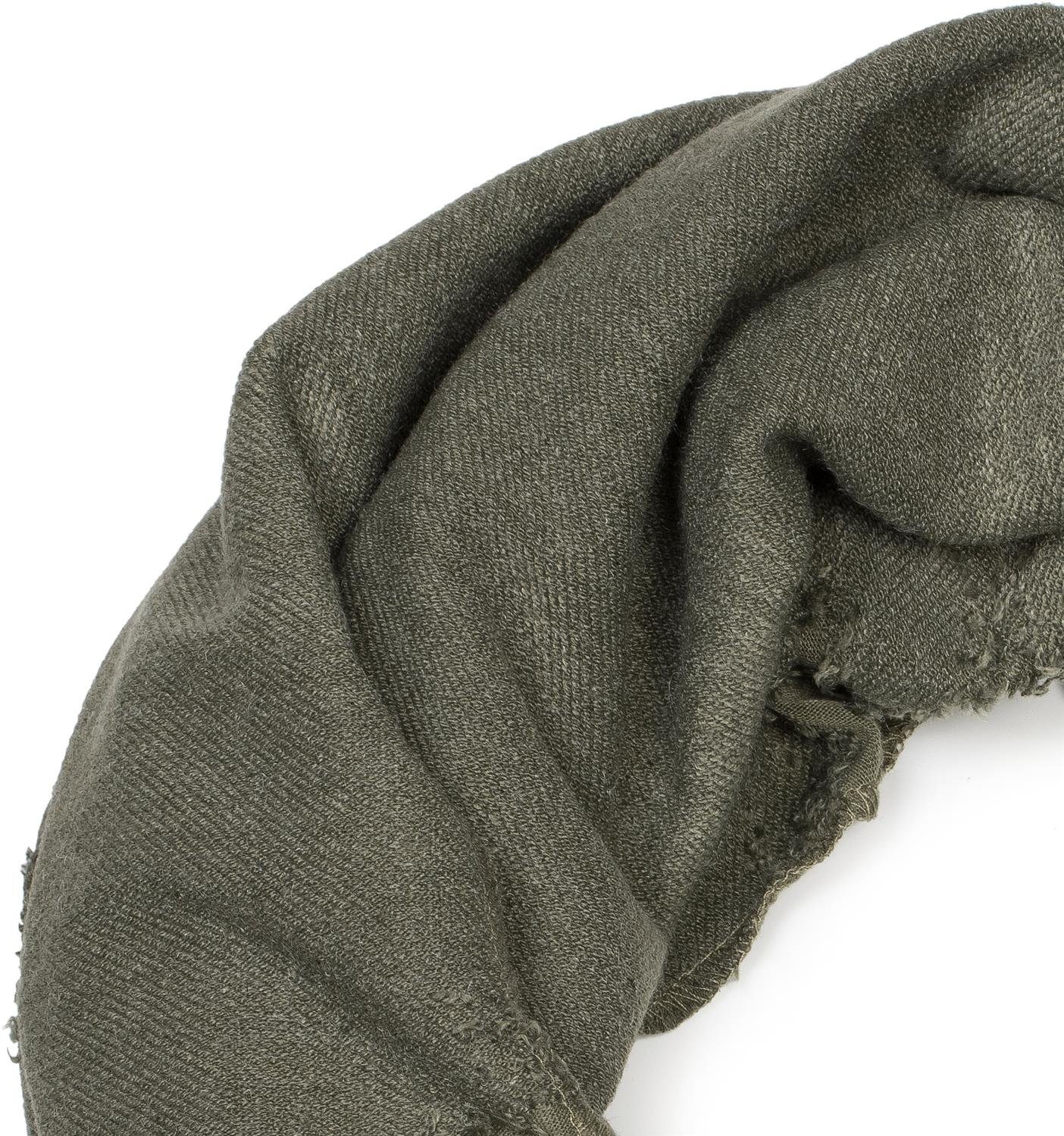 styleBREAKER Loop Loop Schal Destroyed Look, (1-St) günstig online kaufen