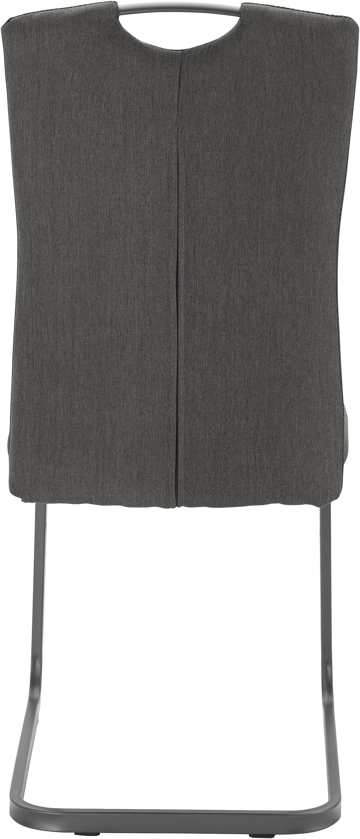 HELA Freischwinger Amber (Set, 2 St), 2 oder 4 Stück, Bezug aus Webstoff