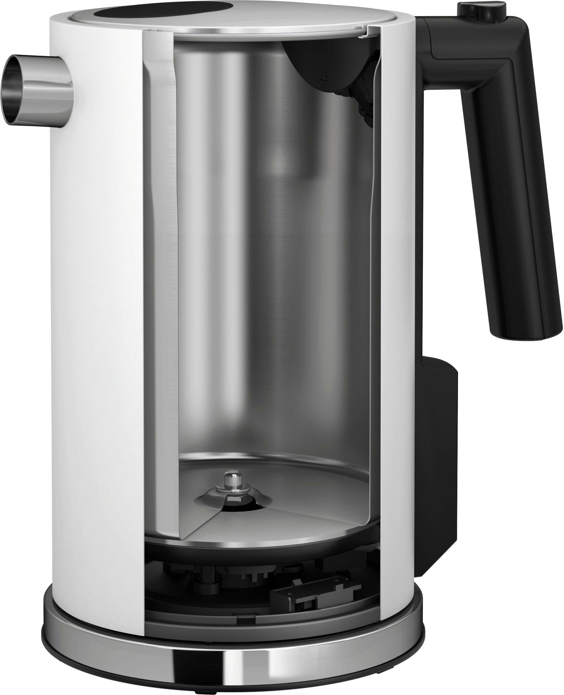 Graef Wasserkocher WK 901, 1,2 l, 2015 W, mit Temperatureinstellung, weiß-matt