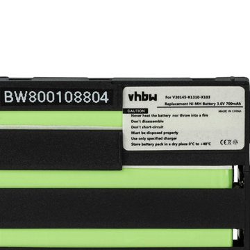 vhbw kompatibel mit Siemens C25 power, C2588, C25e, C25, C28 Smartphone-Akku NiMH 700 mAh (3,6 V)