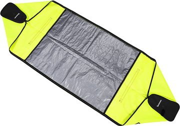 BRUBAKER Skitasche Carver Champion Ski Tasche - Neongelb (Skibag für Skier und Skistöcke, 1-tlg., reißfest und schnittfest, Neon Gelb), gepolsterter Skisack mit Zipperverschluss