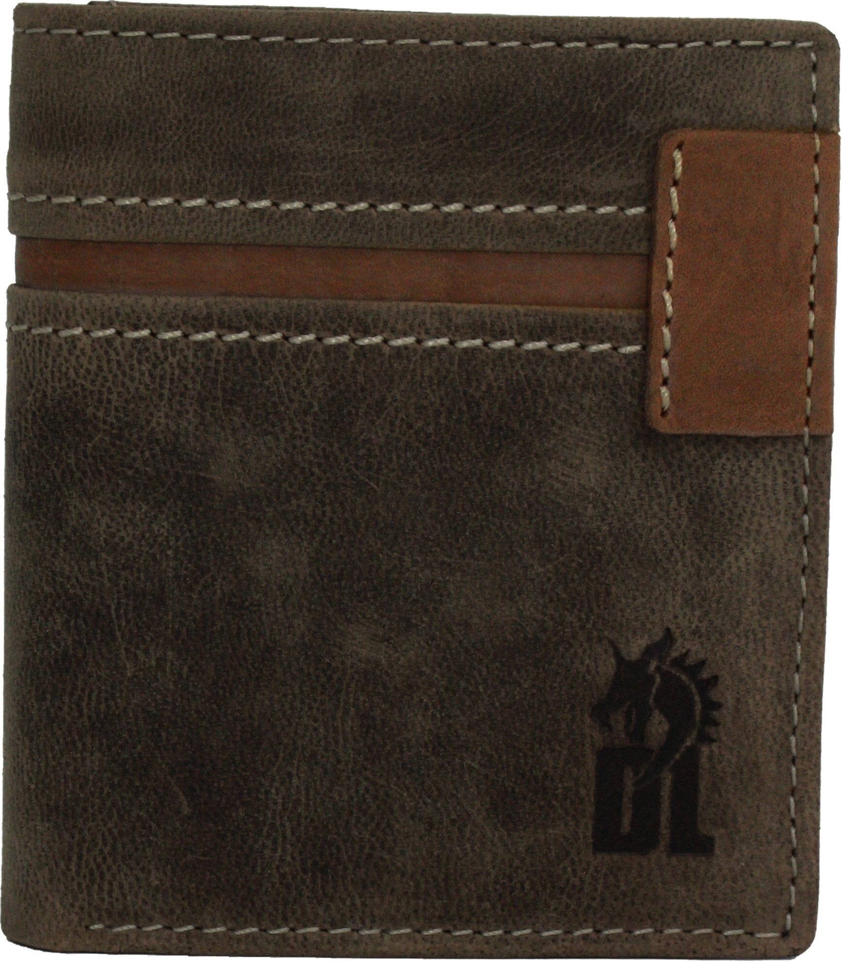 DrachenLeder Geldbörse DrachenLeder Herren Geldbörse braun (Portemonnaie, Portemonnaie), Herren Portemonnaie Echtes Leder braun, hellbraun, Serie Marc