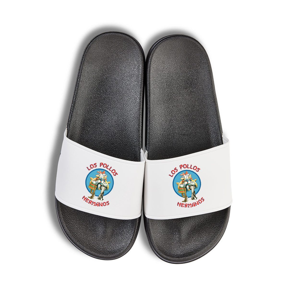 Youth Designz Hermanos Unisex Badelatschen Flip Flops Badeschuh mit lustigen Logo für Herren & Damen