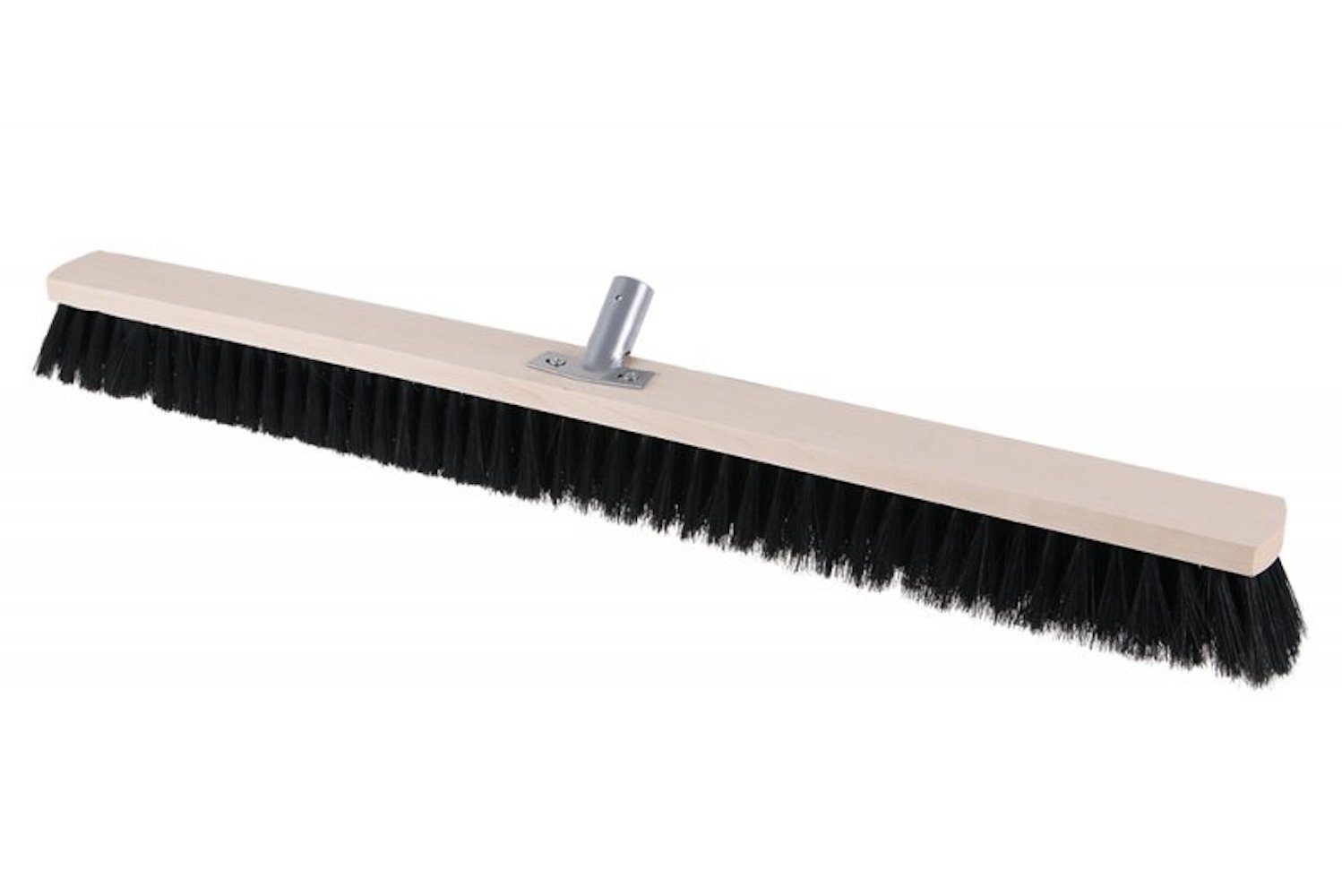 TRIZERATOP Straßenbesen Industriebesen mit Metallstielhalter 80 cm, alle Oberflächen, (Saalbesen Industriebesen mit Metallstielhalter 80 cm)