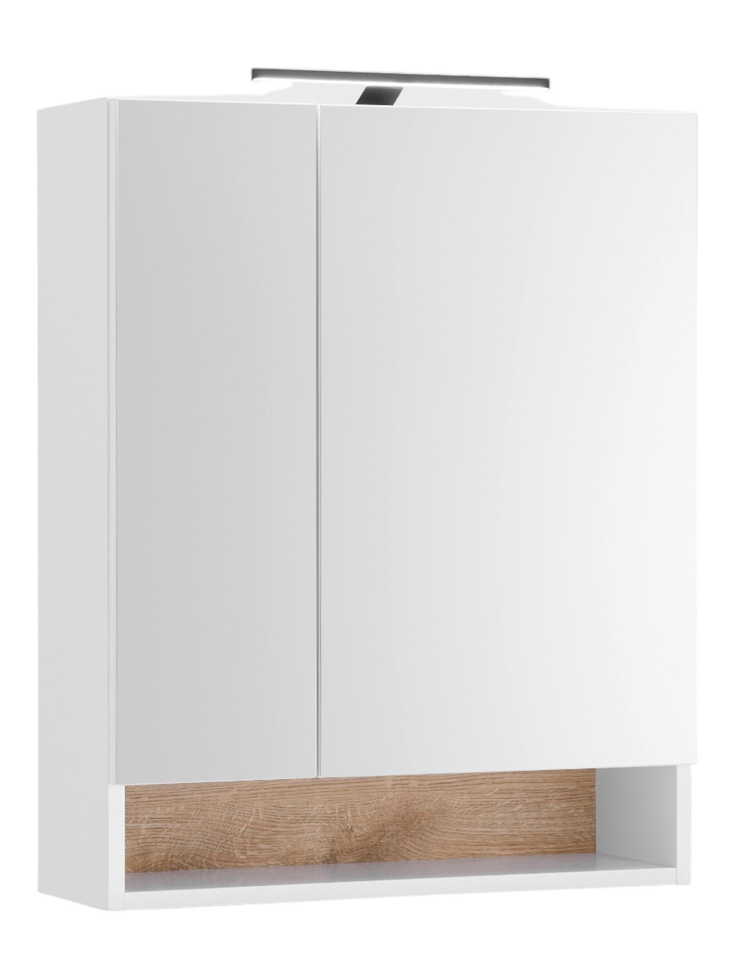 moebel-dich-auf Badezimmerspiegelschrank ASPEN 60 (in Schwarz günstig online kaufen