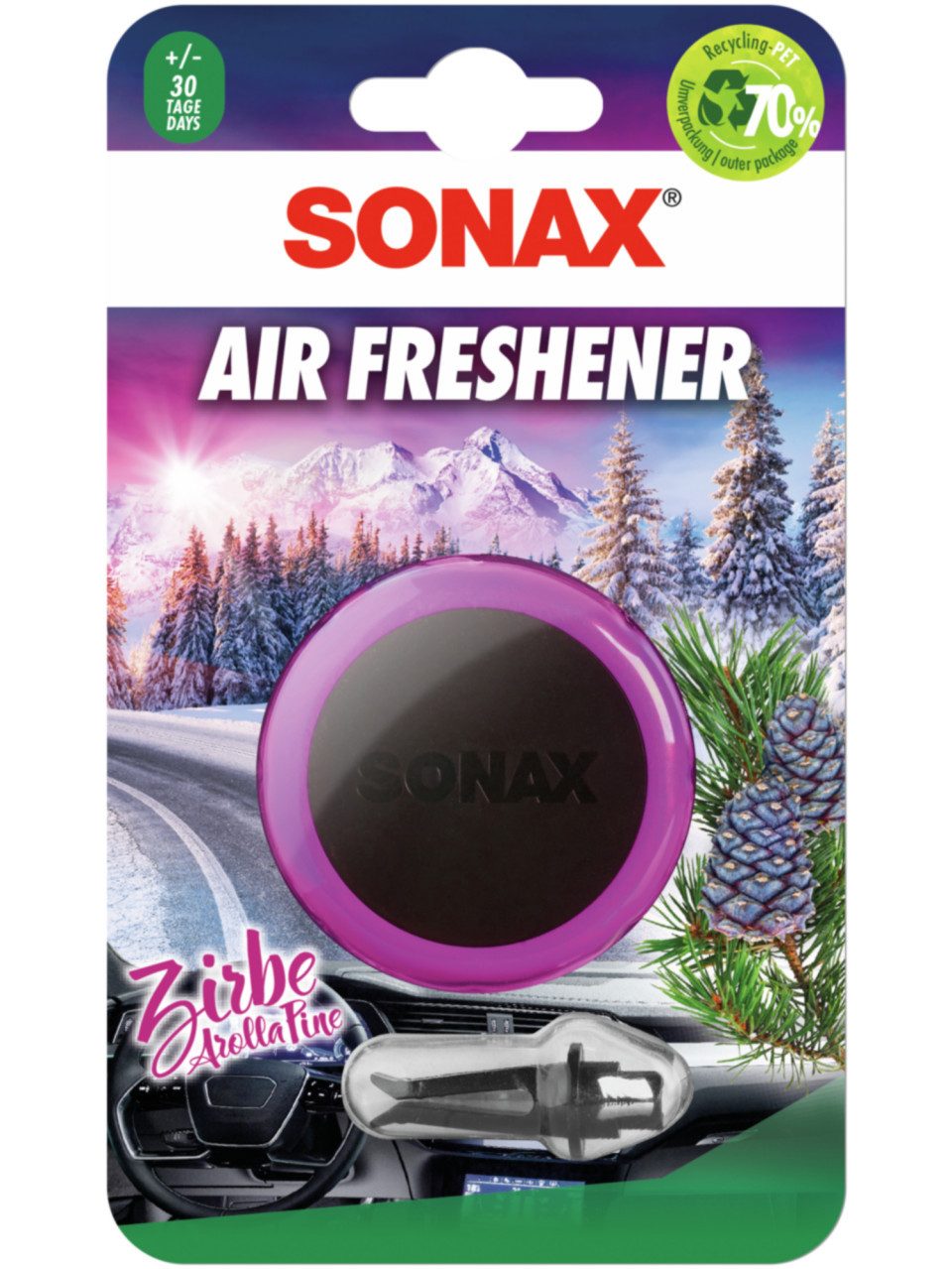Sonax Raumduft Sonax Lufterfrischer Zirbe natürlich