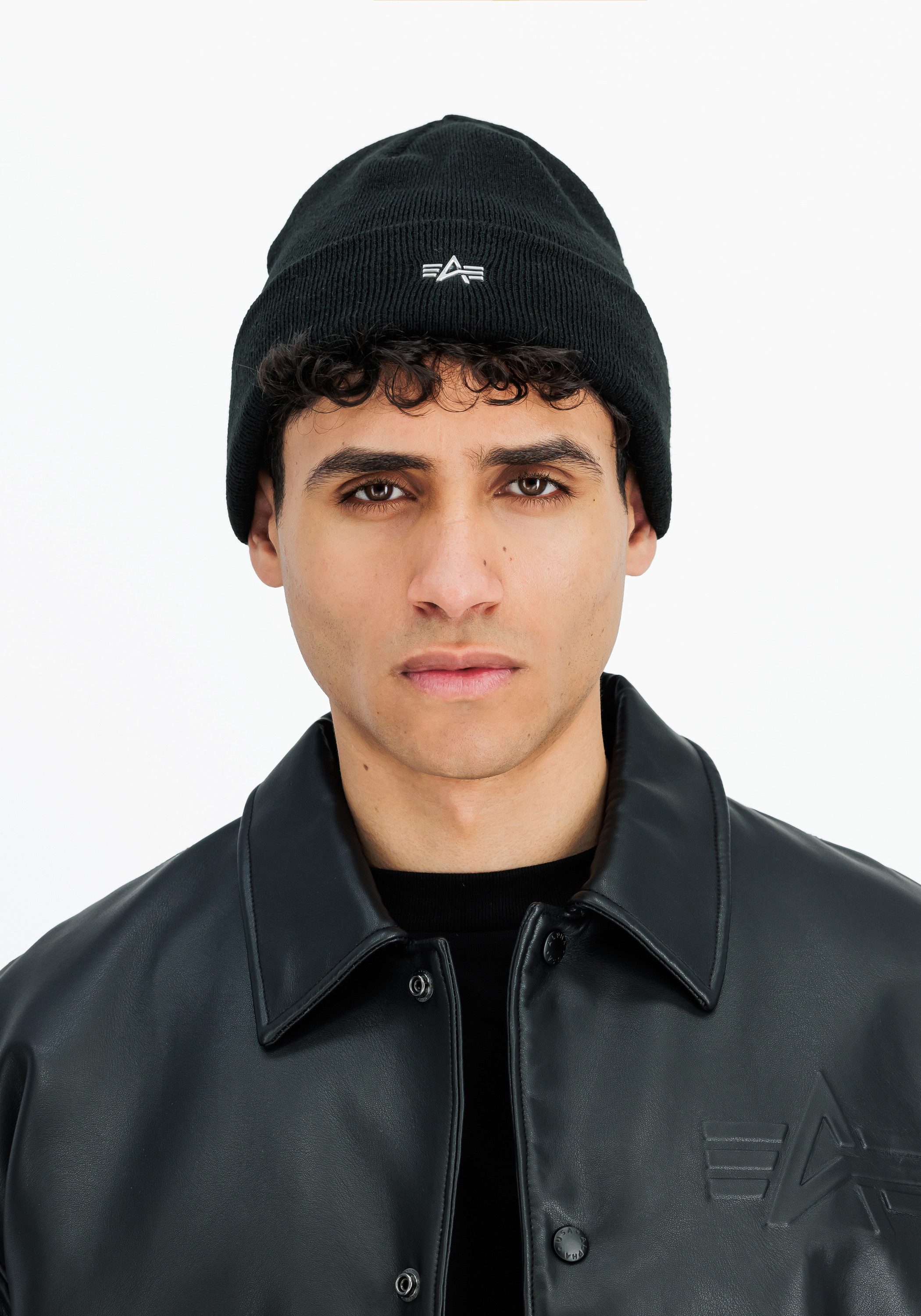 Alpha Industries Skimütze Metal Logo Beanie