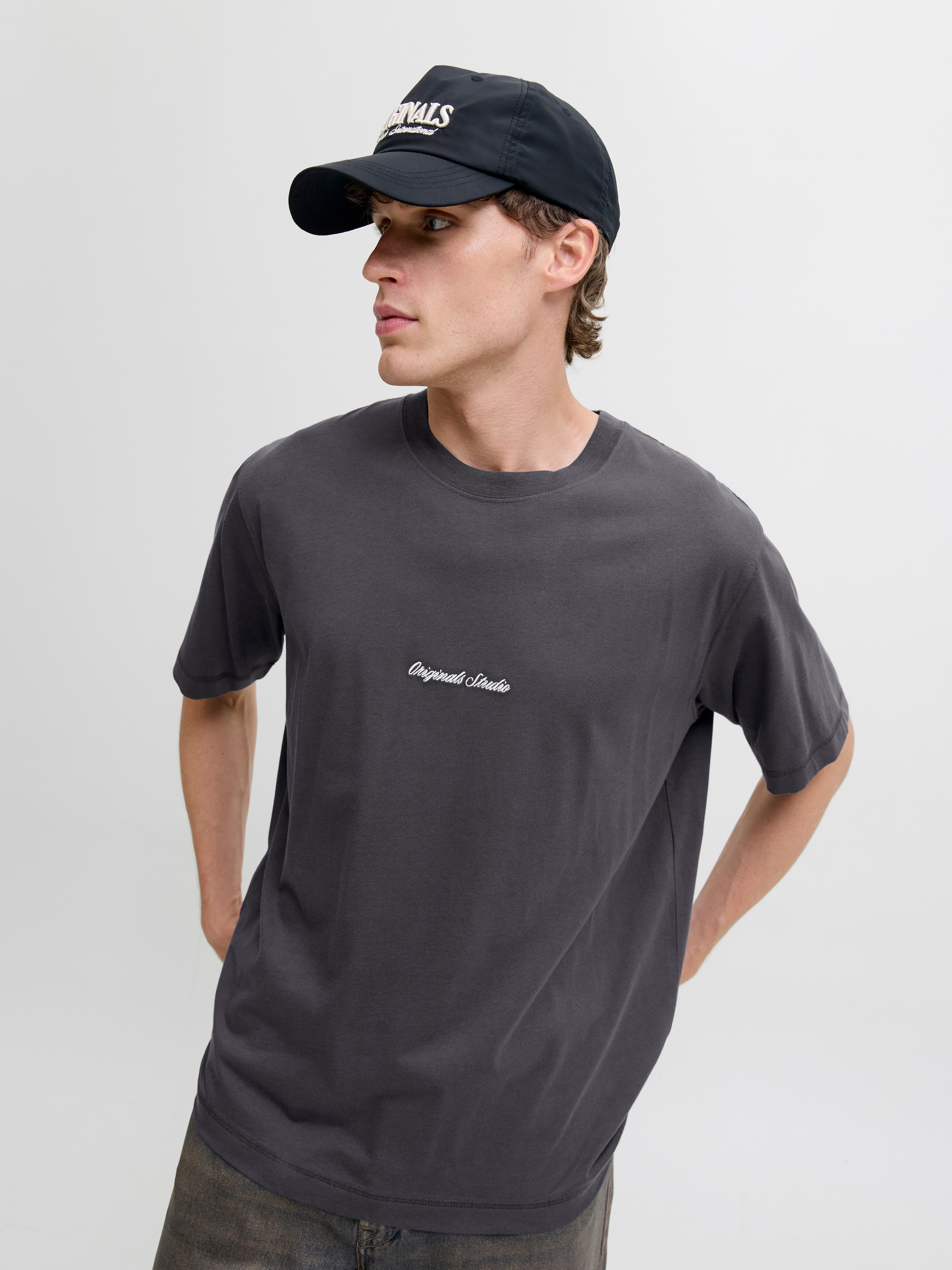 Jack & Jones Kurzarmshirt JORNORREBRO EMB TEE SS CREW NECK NOOS mit Logo Pr günstig online kaufen
