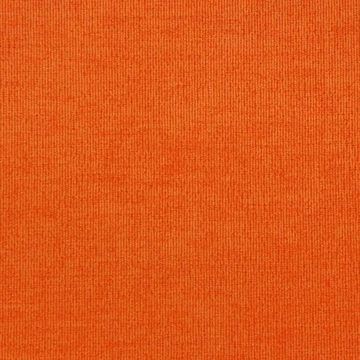 Stofferia Stoff Polsterstoff Kurzfloriger Velour Price Orange, Breite 140 cm, Meterware