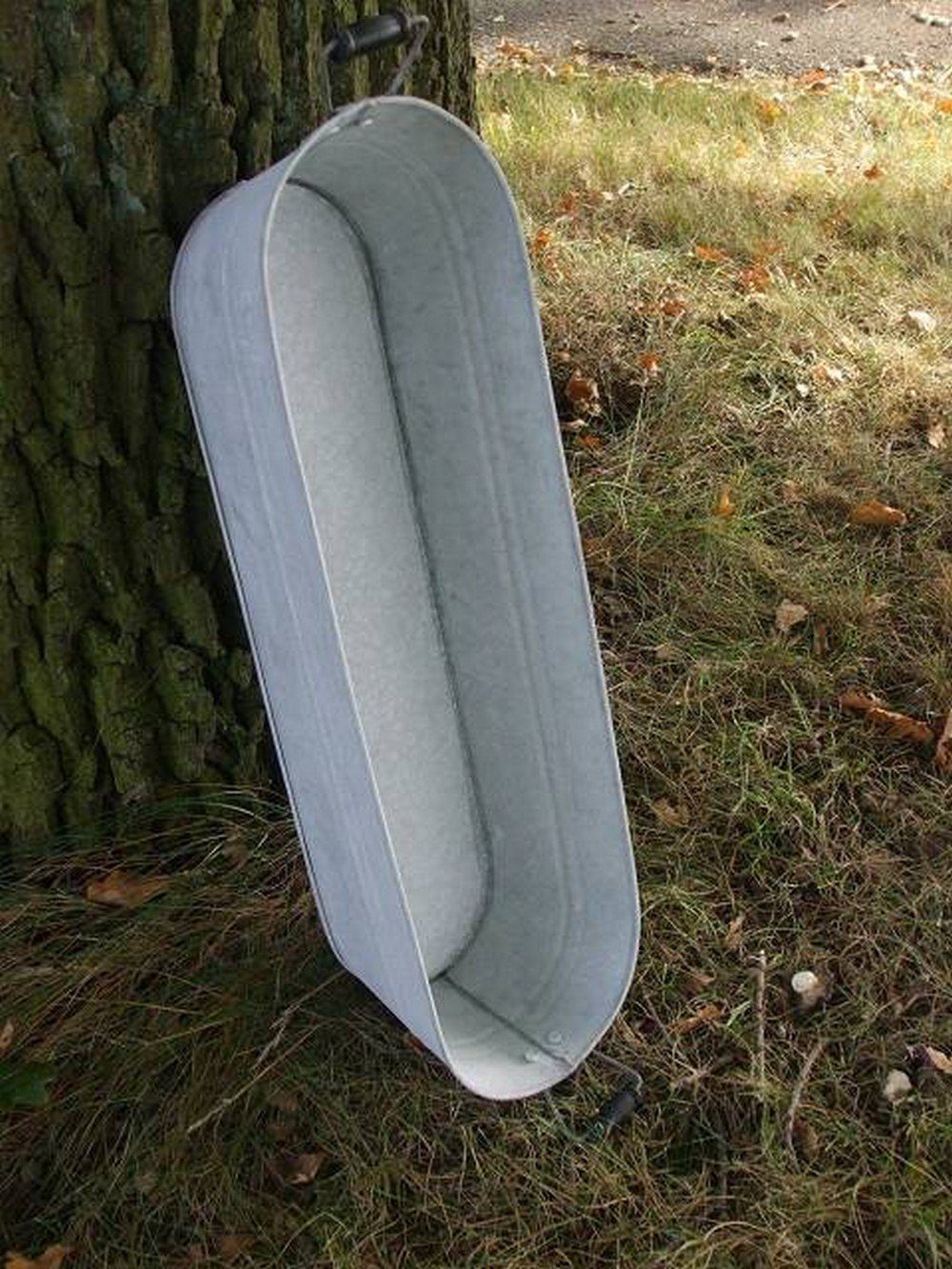 Deko-Impression Pflanzschale Zinkzuber Zinkwanne Pflanztopf Zinkbottich günstig online kaufen