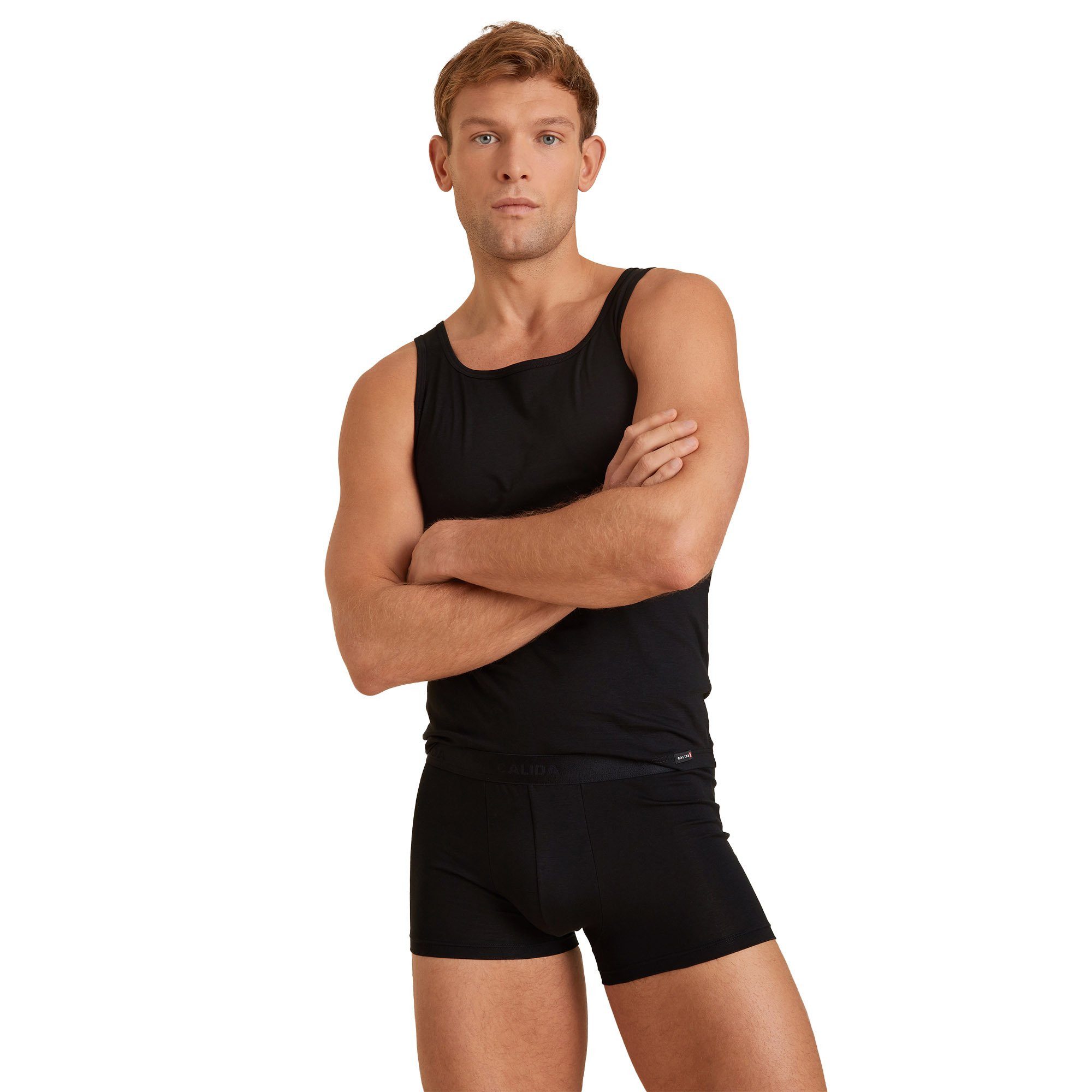 CALIDA Boxer Herren Boxershort 2er Pack Baumwolle Evolution 2P (Packung, 2er Pack)