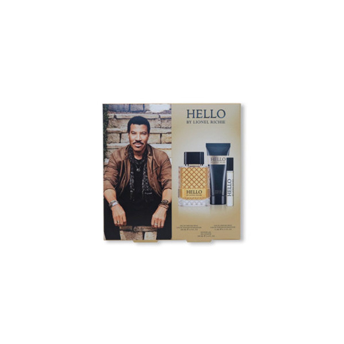 Lionel Richie Eau de Parfum HELLO 100ML EDP + 100ML SHOWER GEL + 15ML TS MENS GIFT SET