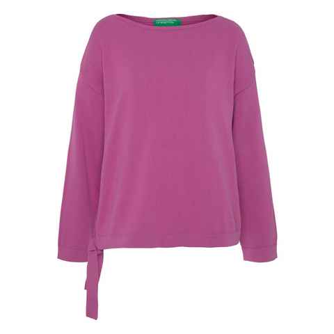 United Colors of Benetton Strickpullover mit U-Boot-Ausschnitt