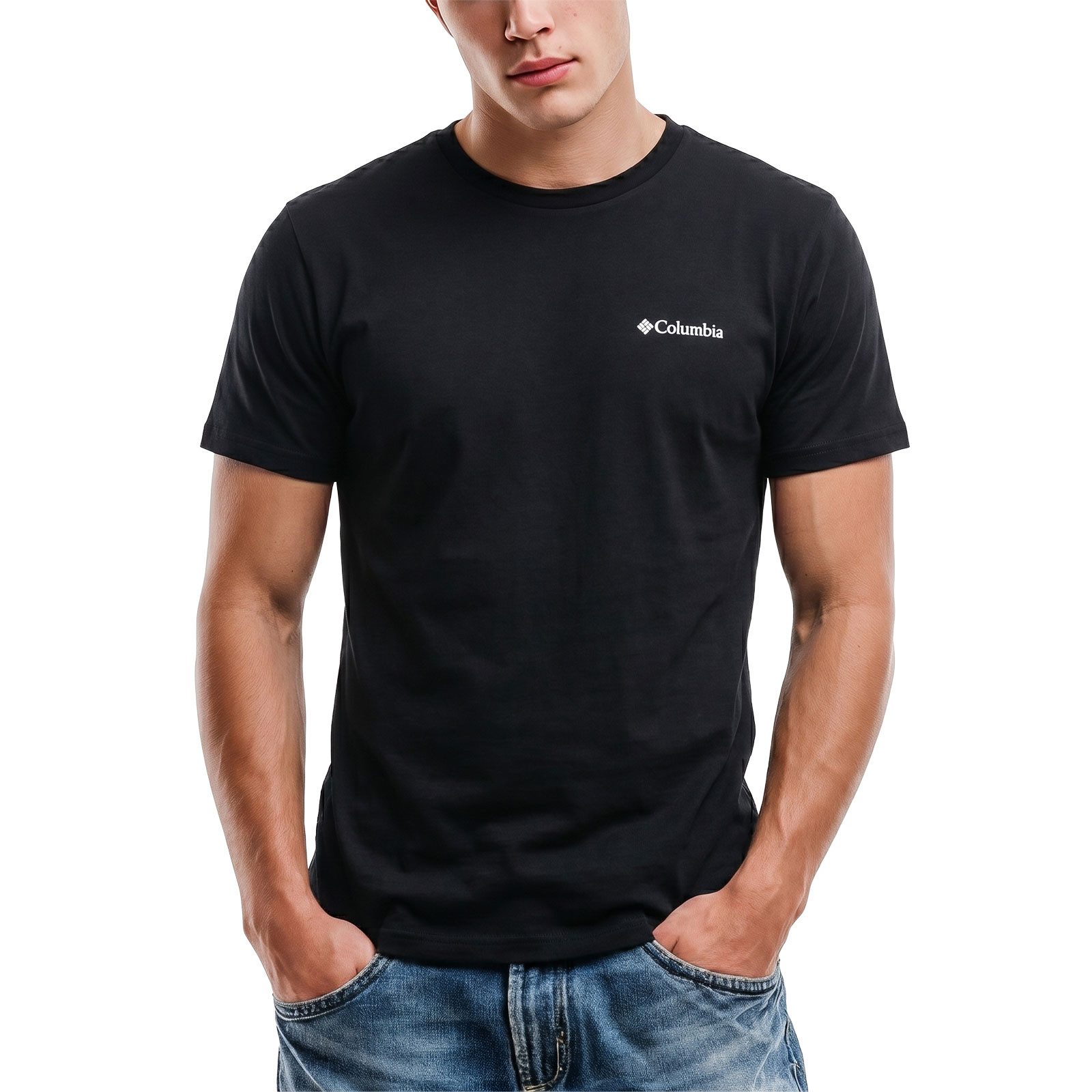 Columbia T-Shirt T-Shirt Columbia CSC Logo Back