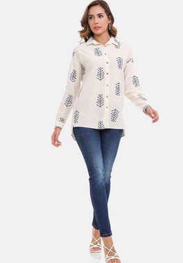 Cipo & Baxx Klassische Bluse Mit modischem Print