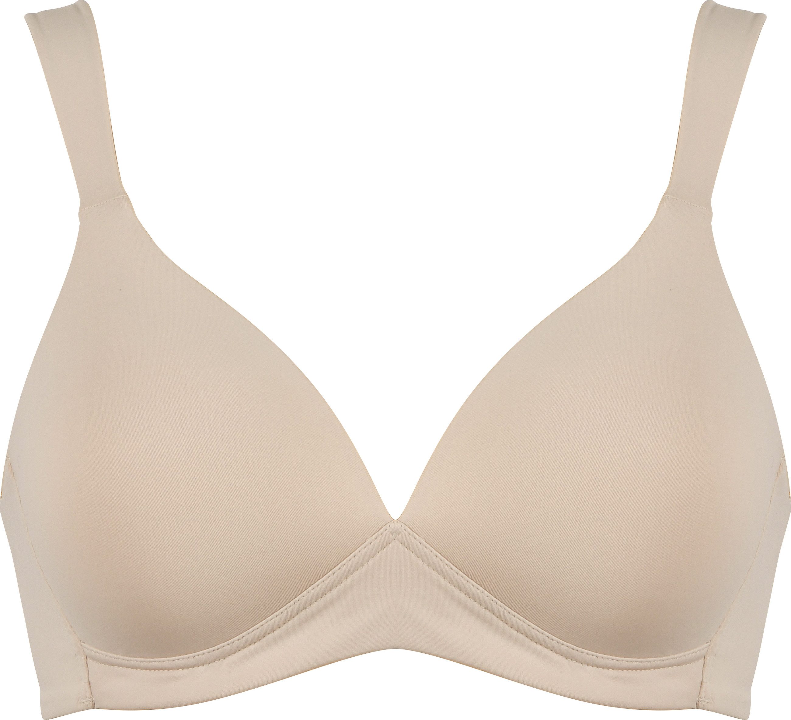 Naturana Schalen-BH The Wednesday (1-tlg) herausnehmbare Pads, breite Träger, Entlastungsträger, feminin, basic
