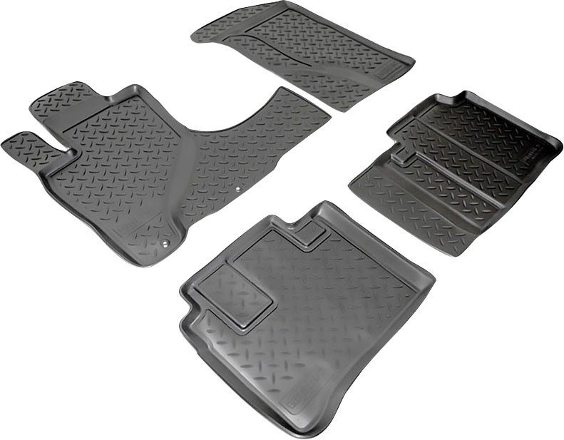 RECAMBO Passform-Fußmatten CustomComforts (4 St), für Honda CR-V, Typ RD  2001 - 2006, perfekte Passform