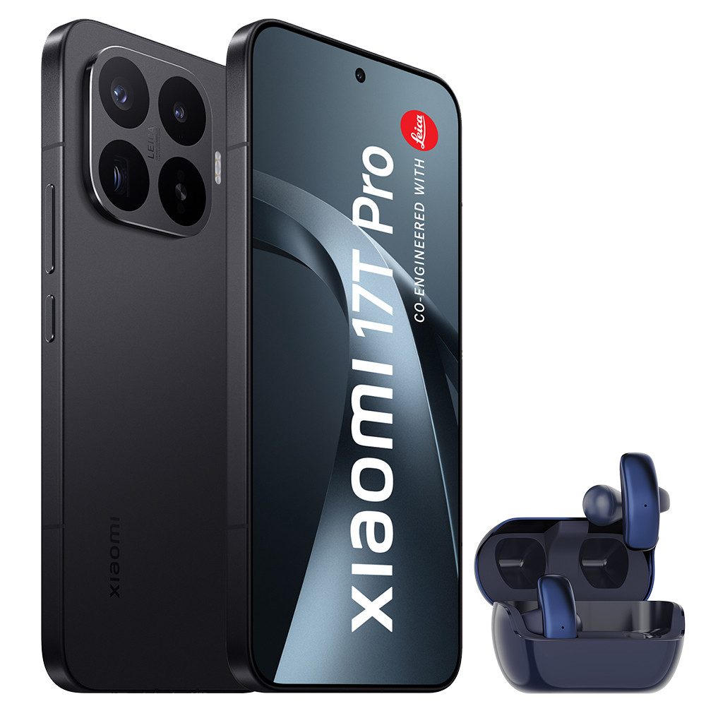 Xiaomi 17T Pro 12+512GB Smartphone & Bluetooth Kopfhörer Handy (50 MP Kamera)