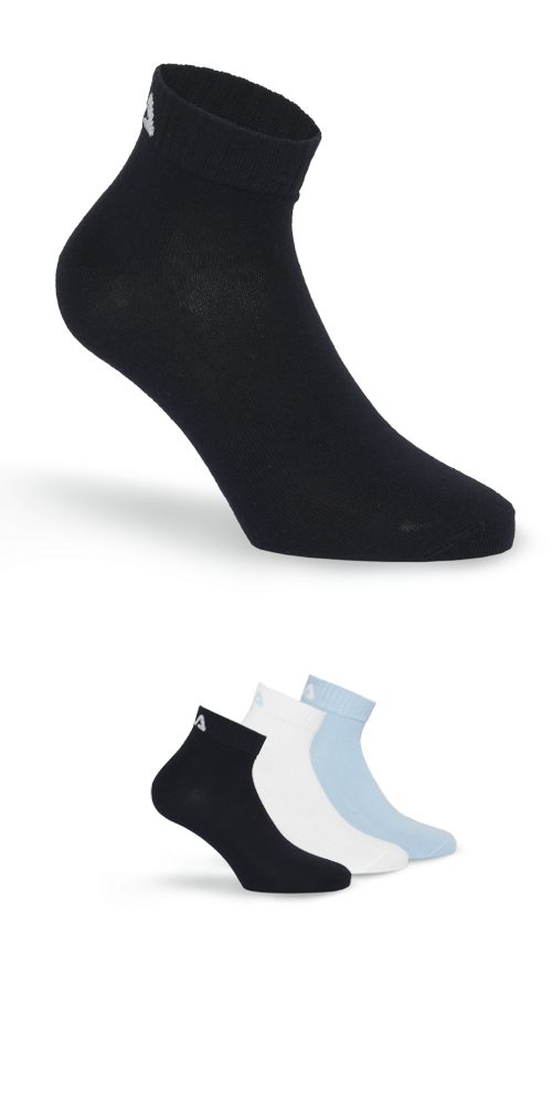 Fila Kurzsocken UNISEX INVISIBLE PLAIN SOCKS (3-Paar) mit Logostickerei günstig online kaufen