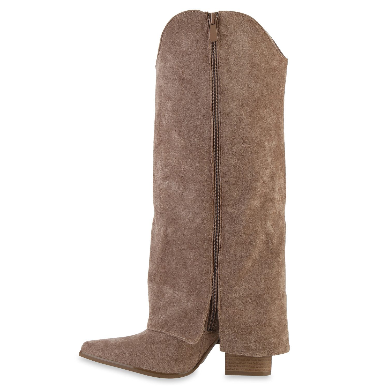 VAN HILL 841893 Cowboystiefel Damen Leicht Gefüttert Cowboystiefel Stiefel günstig online kaufen