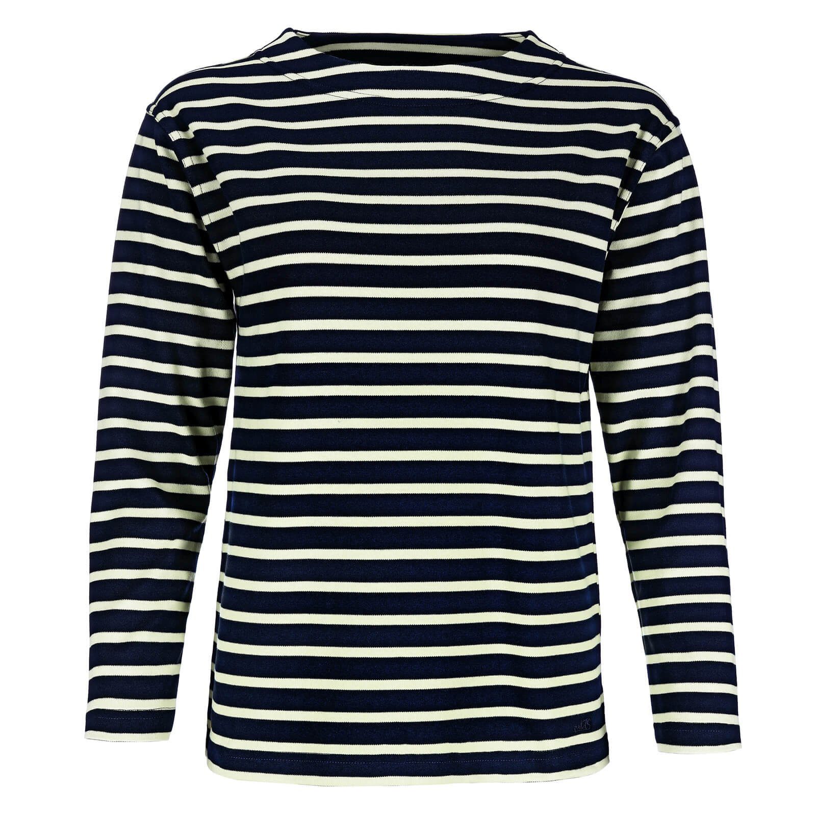 modAS Langarmshirt 2500D Damen Bretonisches Shirt U-Boot Ausschnitt - Ringe günstig online kaufen