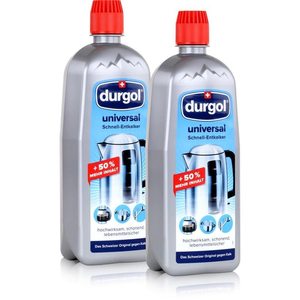 Durgol Durgol (2er Schnell-Entkalker Entkalker - Universal hochwirksam schonend, 750ml
