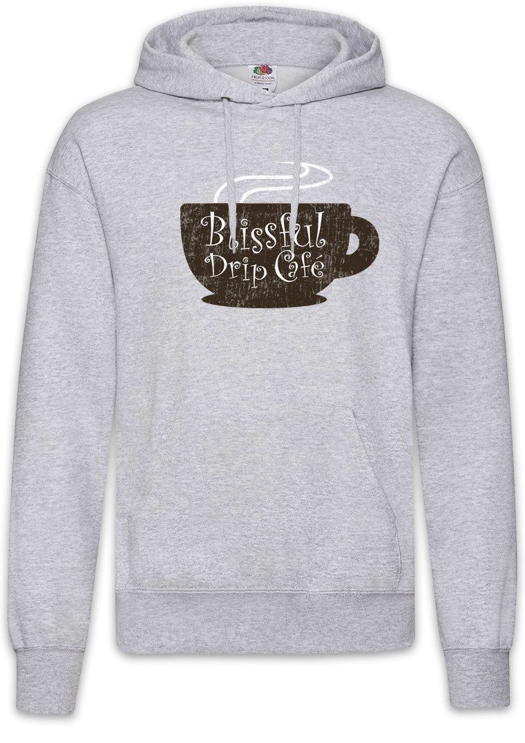 Hoodie Blissful Drip Cafe Herren Hoodie Big Logo Little Symbol Lies Sign Bar