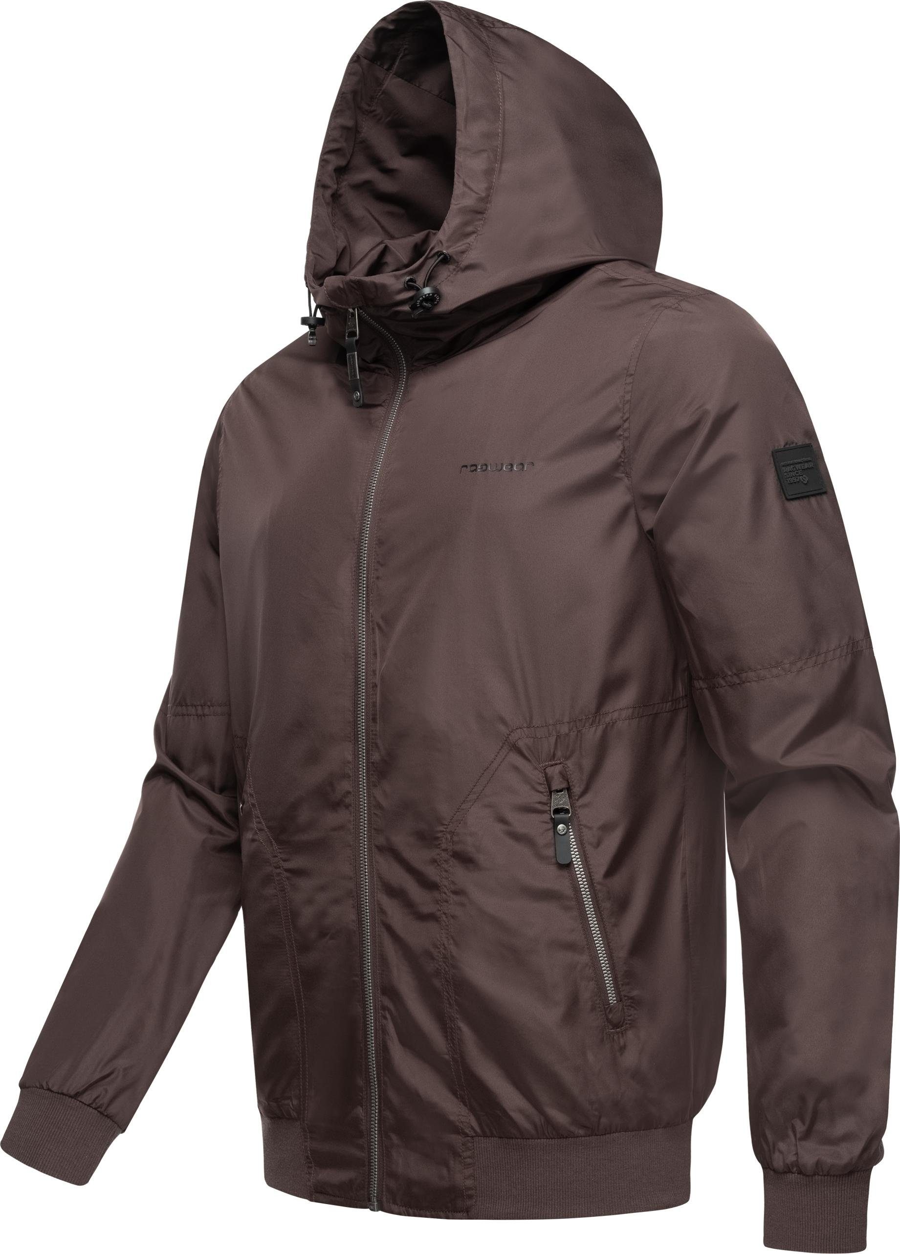 Ragwear Outdoorjacke Stewie II stylische Herren Übergangsjacke mit großer Kapuze – Bild 2 von 4