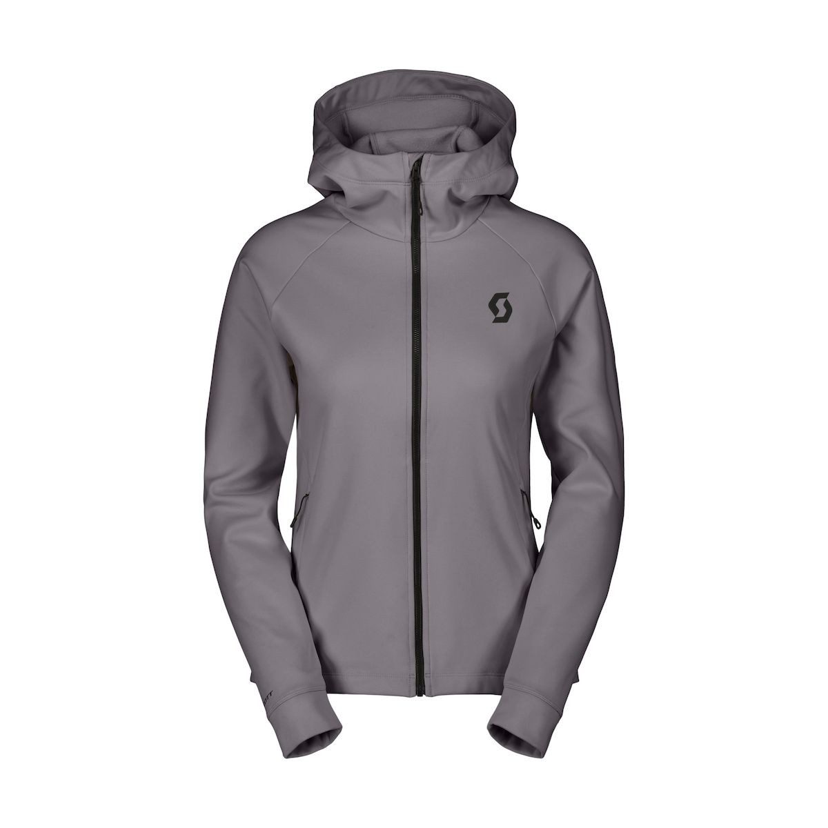 Scott Fleecejacke Hoody W's Defined Warm Zip Optimaler Midlayer für kalte Tage, bietet Bewegungsfreiheit, Komfort