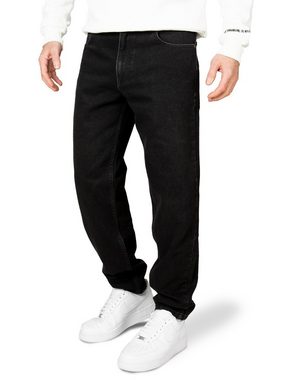 Pittman Loose-fit-Jeans Titan Herren Jeans bequeme Baumwoll Jeans