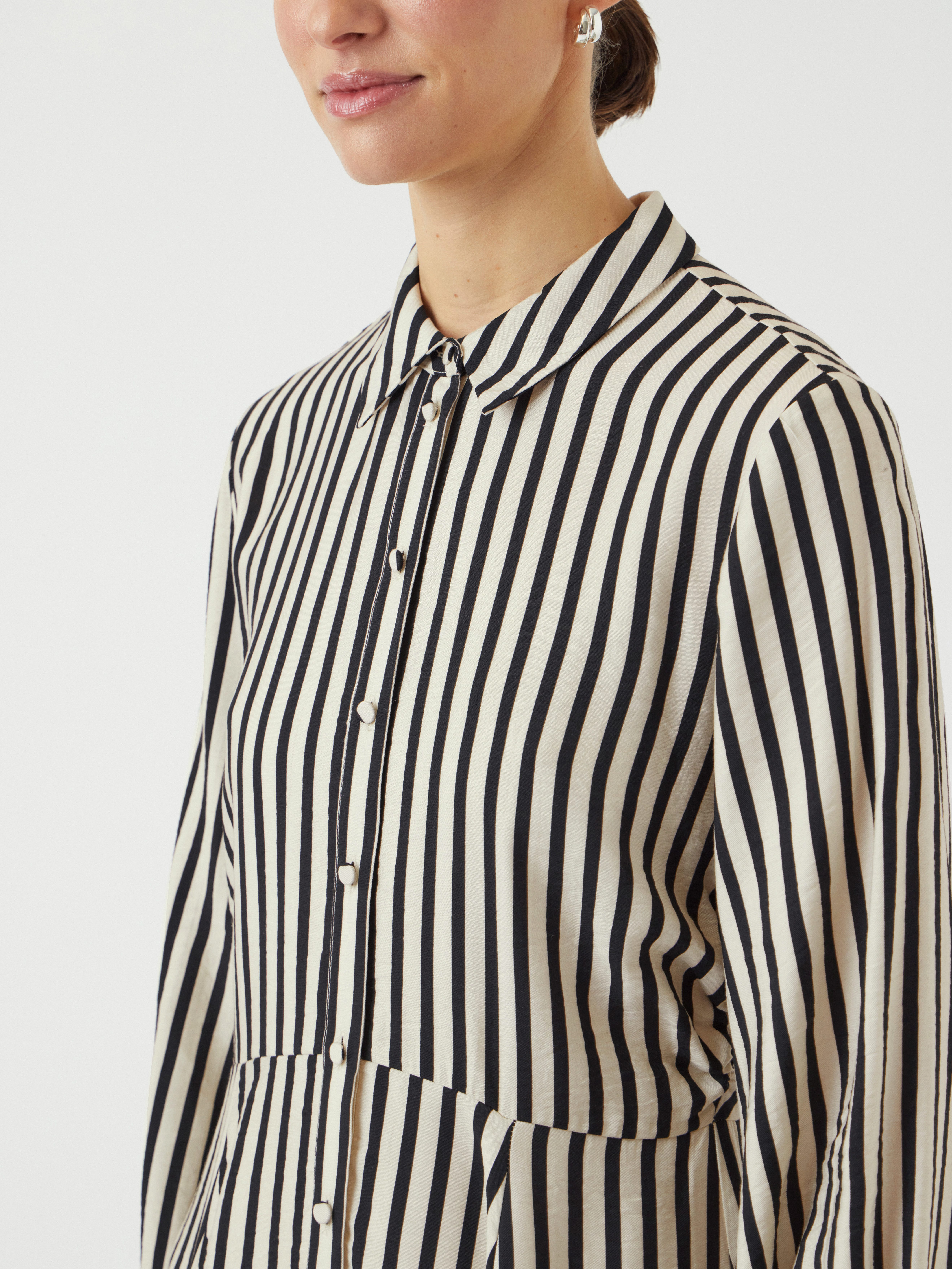 Y.A.S Hemdblusenkleid YASKAYA LS SHIRT DRESS S. NOOS Sommerkleid