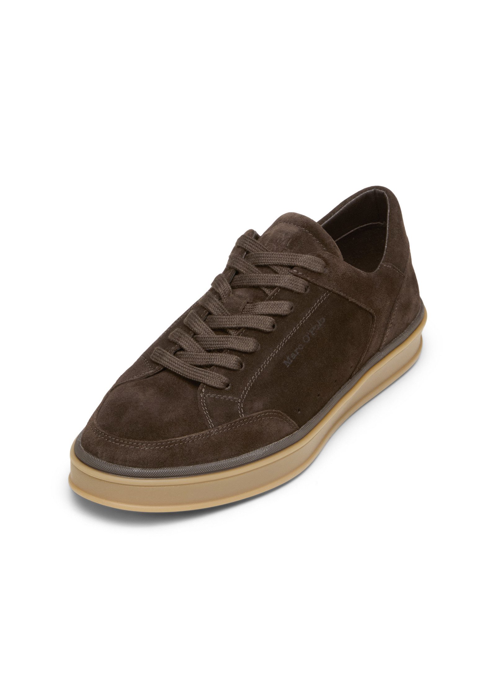 aus edlem Velours-Rindleder Sneaker