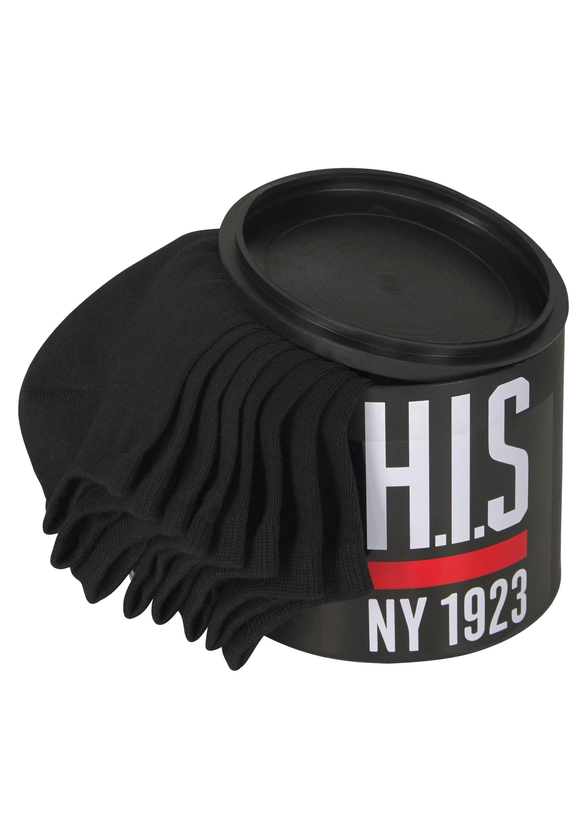 H.I.S Sneakersocken (Dose, 8-Paar) in der Geschenkdose
