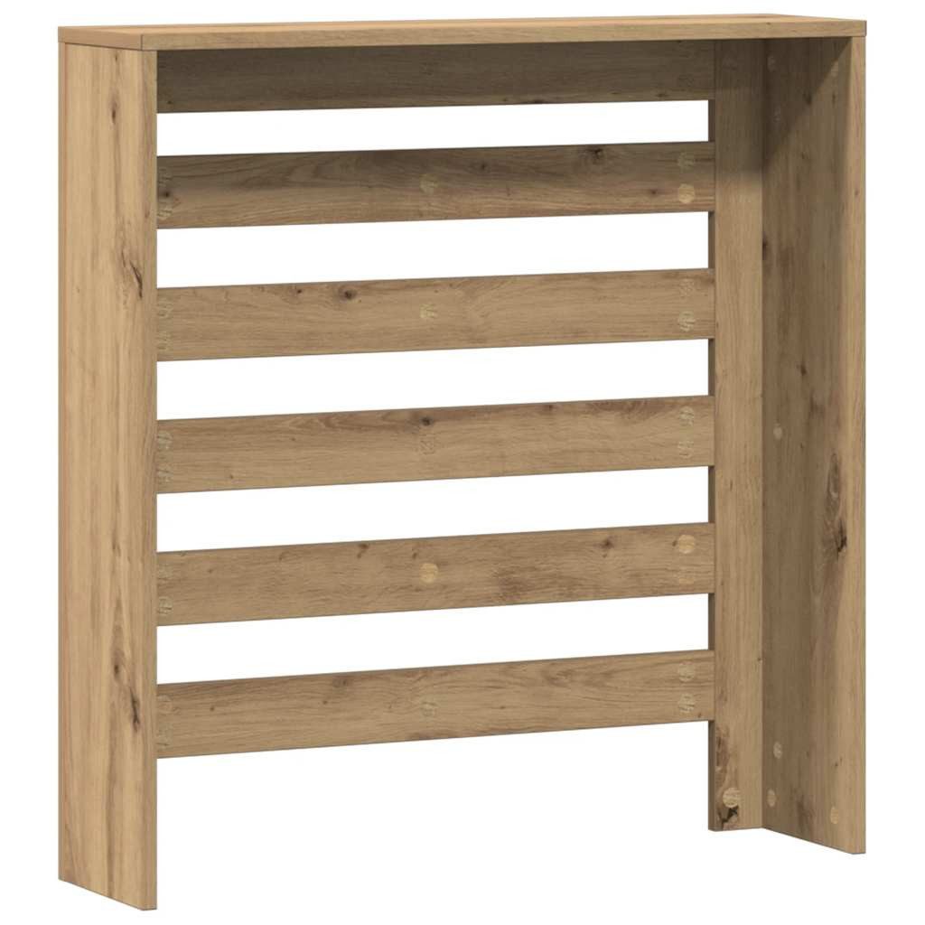 vidaXL Heizkörper Heizkörperabdeckung Eiche 78 x 20 x 82 cm Holzwerkstoff – Bild 4 von 5