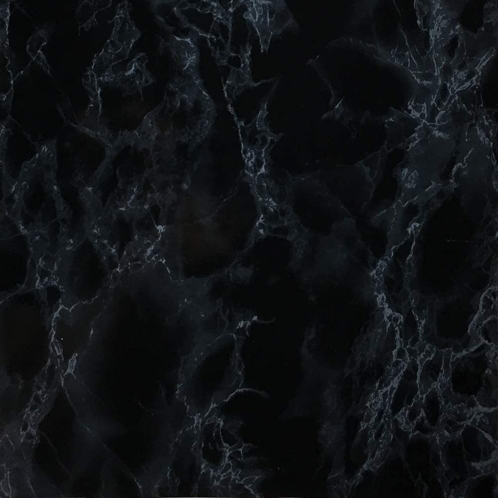 d-c-fix Möbelfolie 10€/qm Klebefolie für Möbel Küche selbstklebende Dekofolie Marmoroptik, (Designfolie Marmi, schwarz 15m-Rolle), Selbstklebefolie - Zuschneidbar, abwischbar & rückstandslos entfernbar