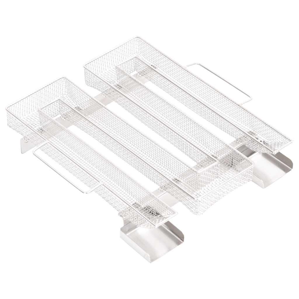 vidaXL Grillspieß Kaltrauchgenerator 4-Seitig 22,5 cm Edelstahl