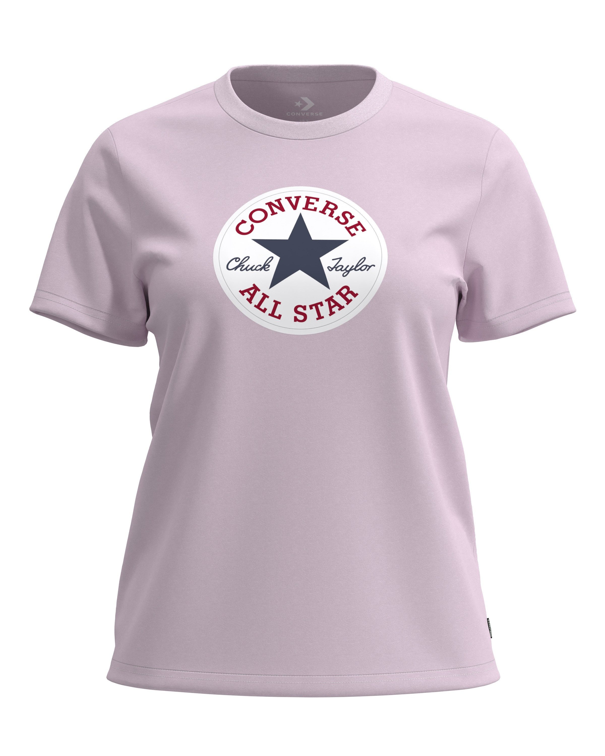 Converse T-Shirt CHUCK PATCH TEE Kurzarm, aus Baumwolle, in den Größen XS bis XXL