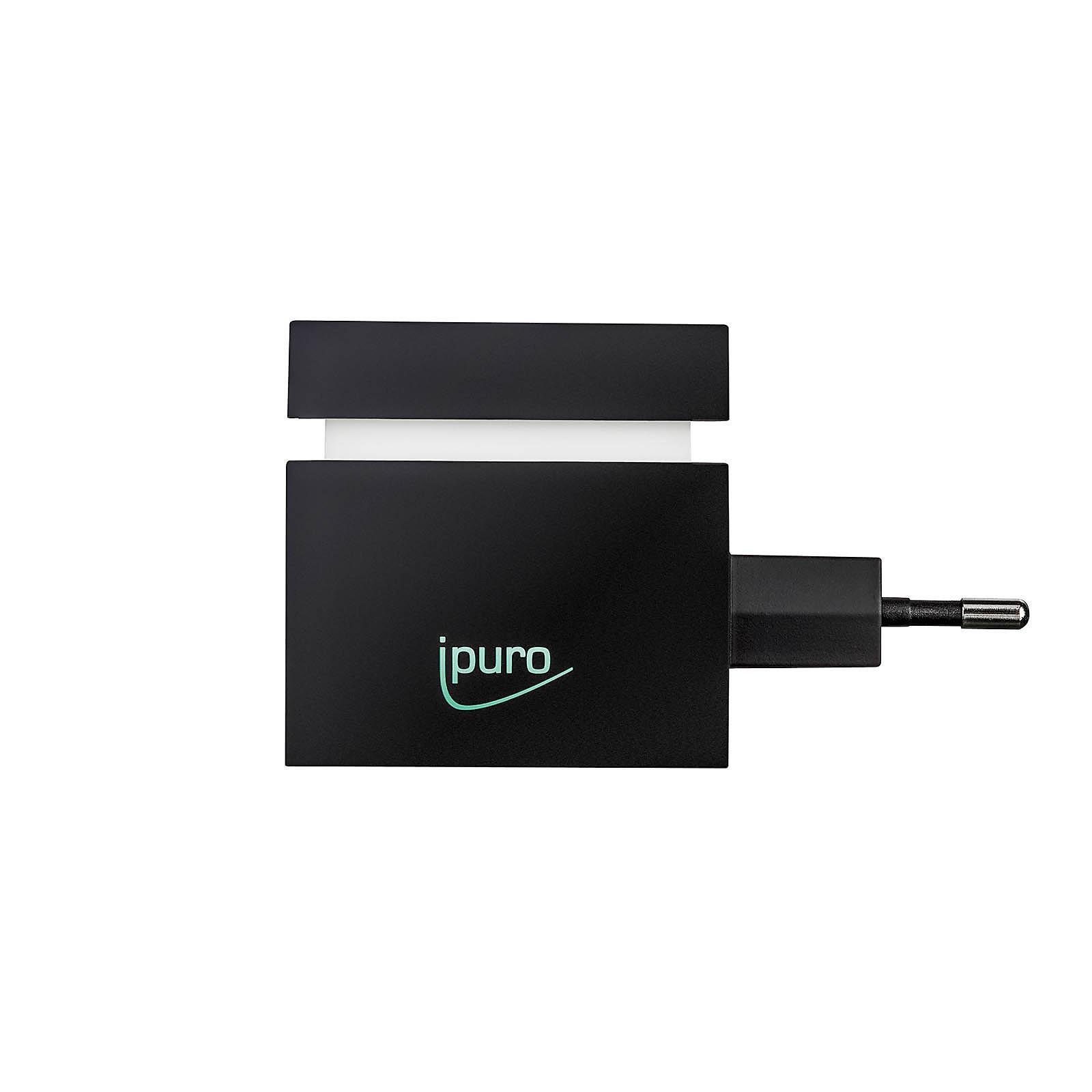 IPURO Duftlampe Elektrischer Aroma-Diffusor 1 (Packung, Zentimeter St., Cube Aroma-Diffusor, 5.5 5.5 B 9.3 Zentimeter, 1 Zentimeter, Stück Cube), Plug-In Elektrischer T Plug-In Aroma-Diffusor H aus