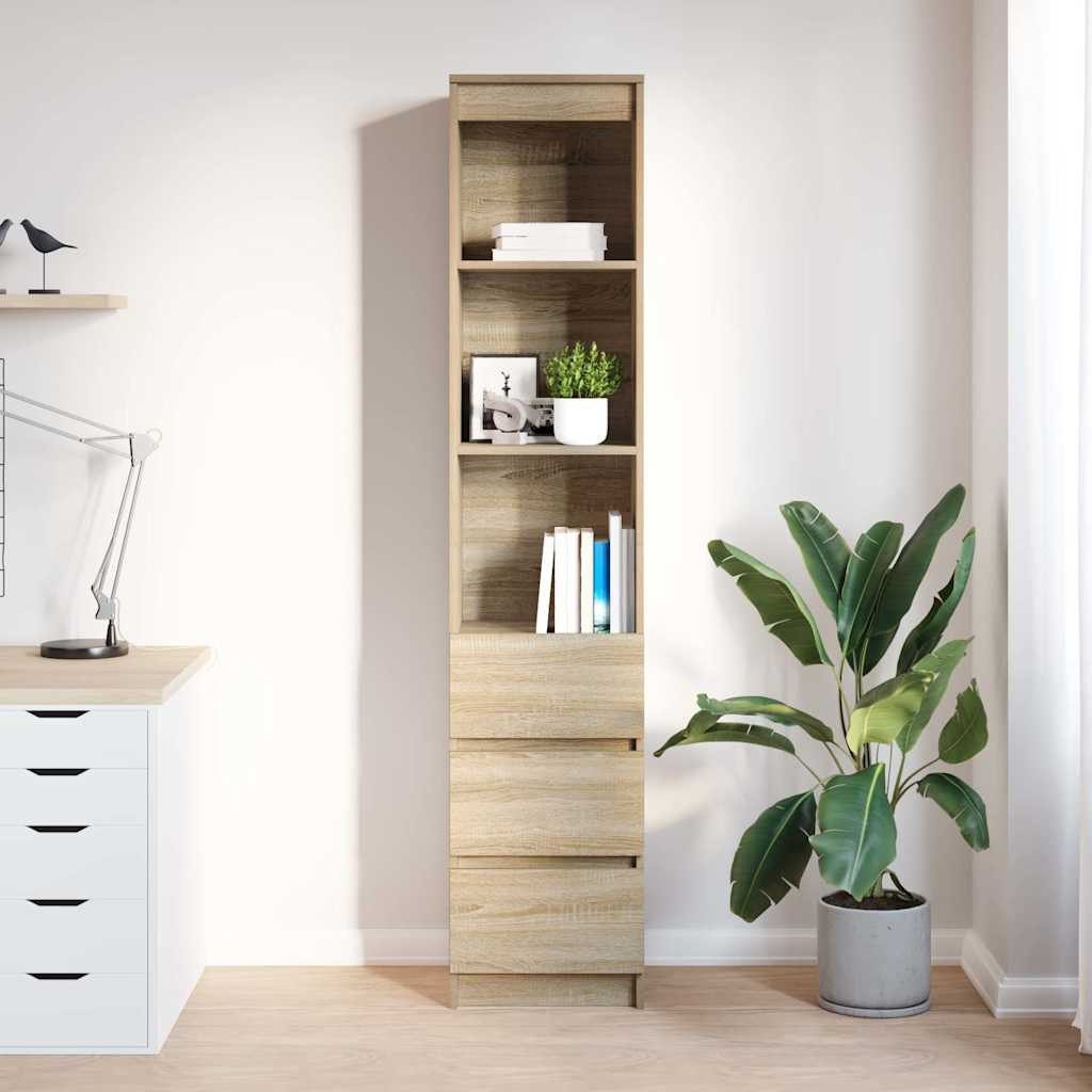 vidaXL Highboard Highboard Sonoma-Eiche 37,5x35x180 cm günstig online kaufen