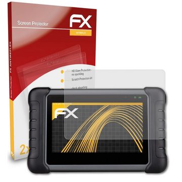 atFoliX Schutzfolie für Autel MaxiCheck MX808TS, (2 Folien), Entspiegelnd und stoßdämpfend