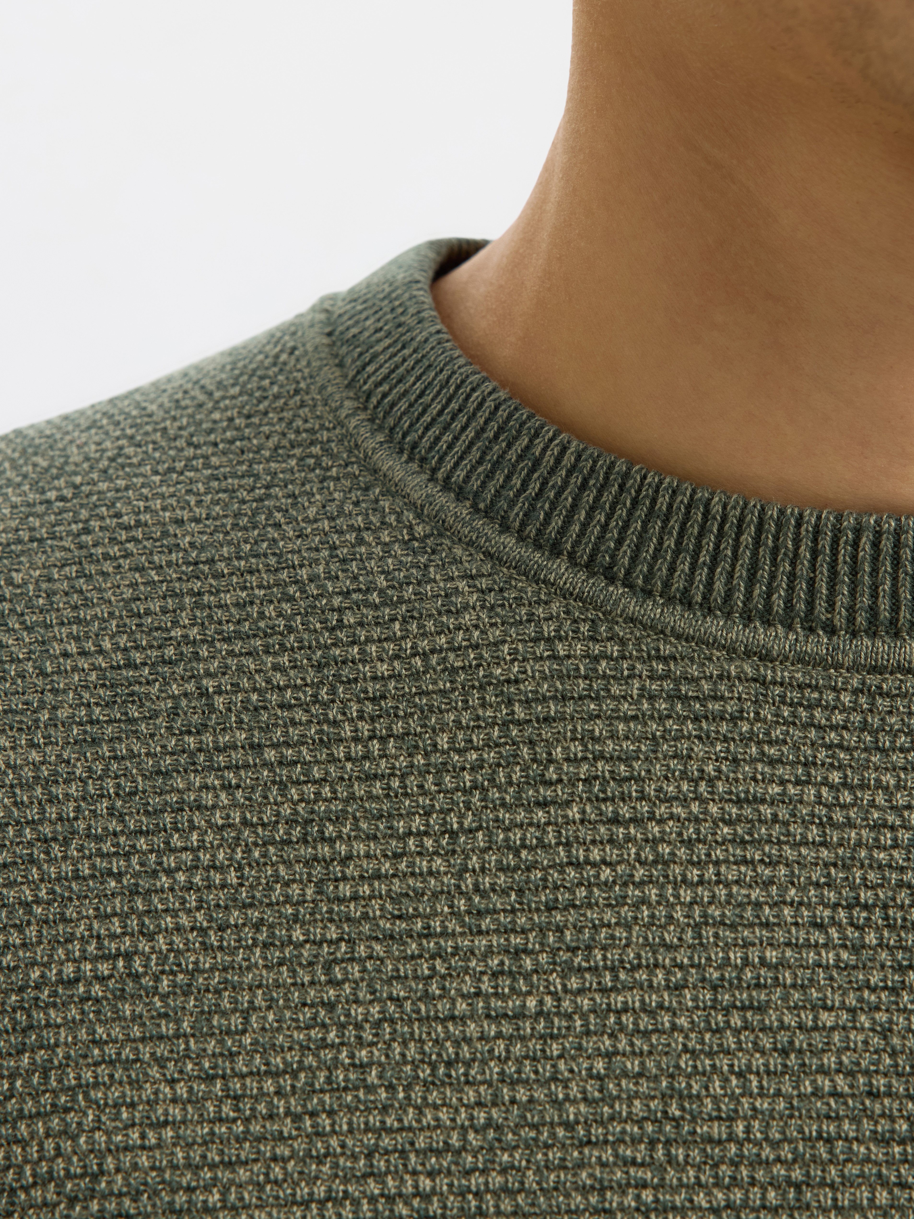 Selected Strickpullover SLHROSS LS KNIT STRUCTURE CREW NECK NOOS günstig online kaufen