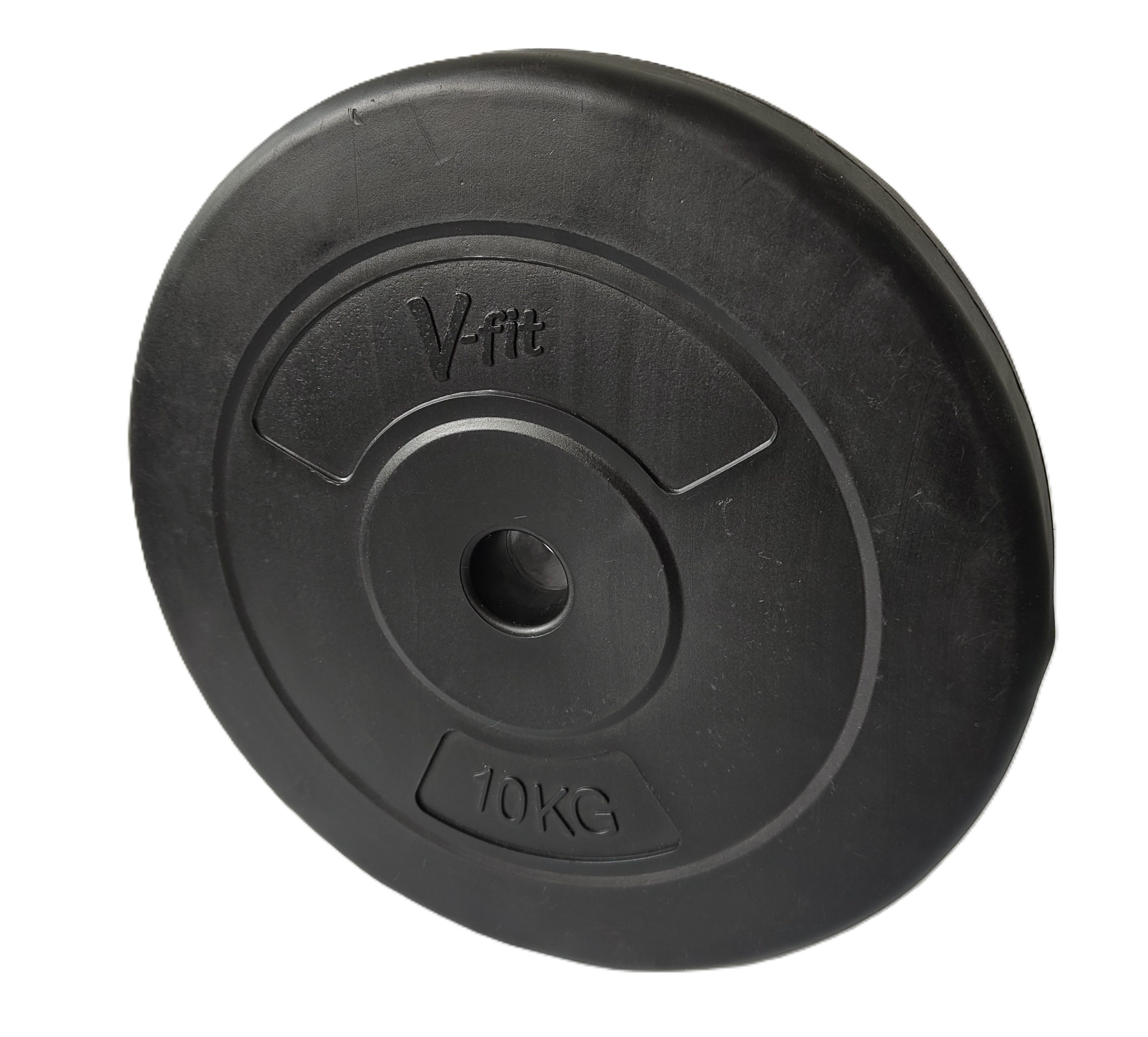V-Fit Hantelscheiben Hantelscheibe 10 kg, 20 kg, (Set, 2-tlg., 2 Scheiben je Set)
