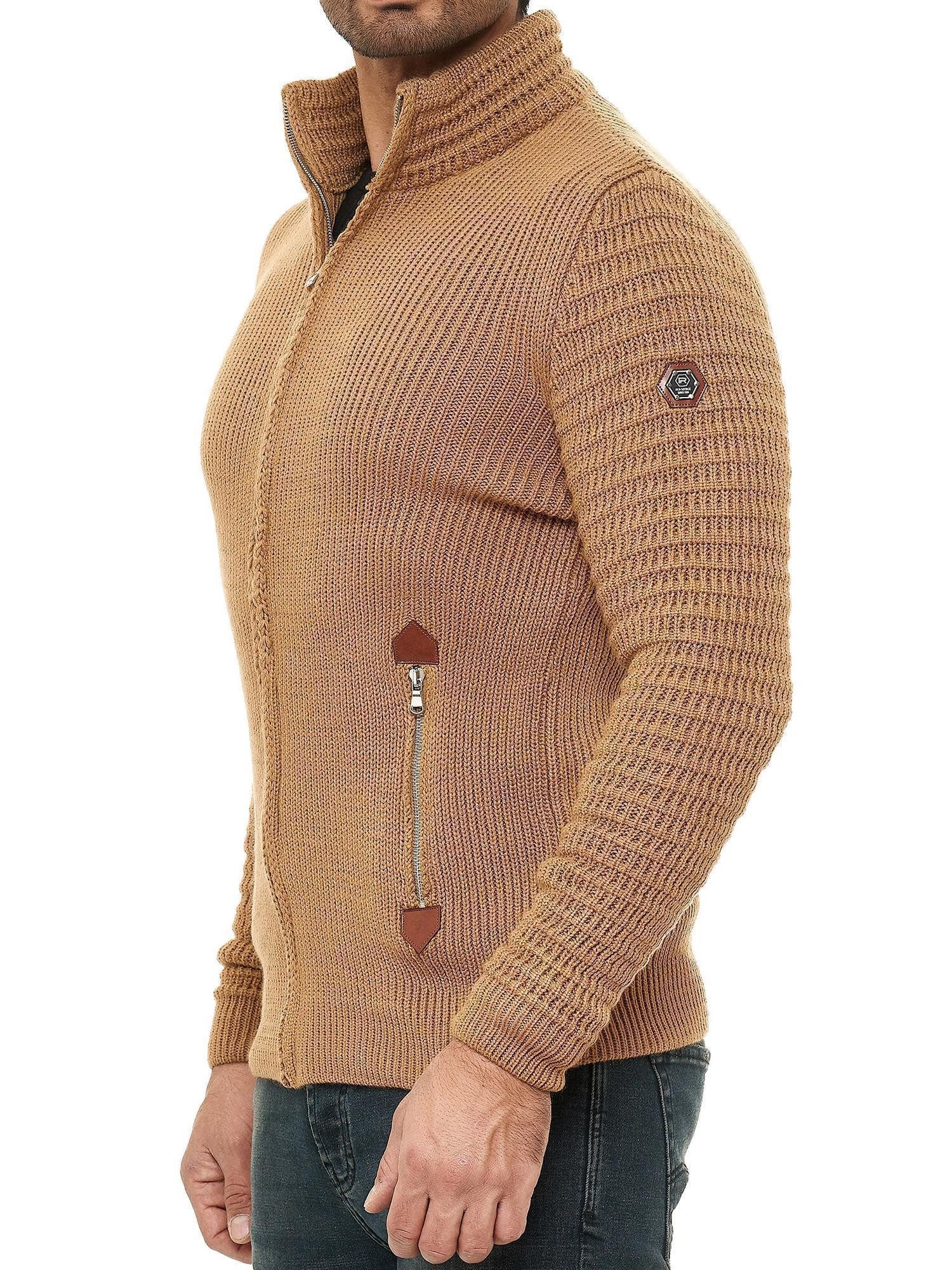 RedBridge Strickjacke aus Grobstrick mit praktischen günstig online kaufen