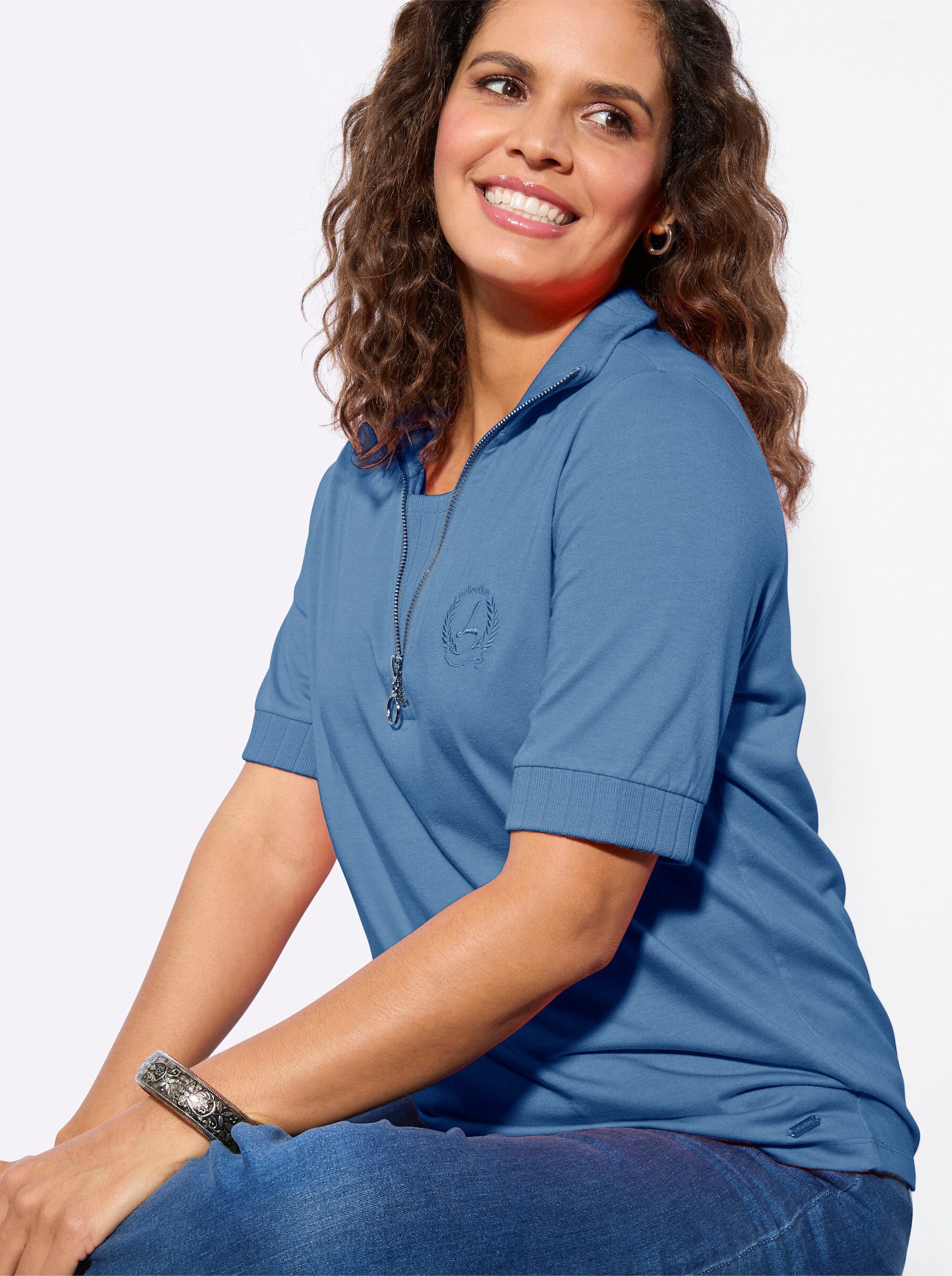 Witt T-Shirt Poloshirt Kurzarm