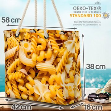 VOID Strandtasche (1-tlg), Pasta Nudeln Spaghetti Pasta Nudeln Spaghetti Essen Pasta Italien Koc