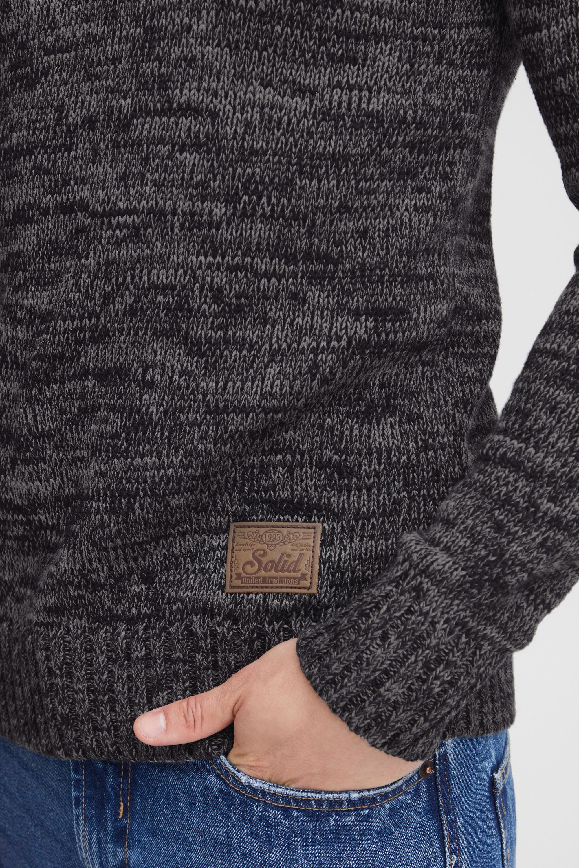 !Solid Strickpullover SDPhil Strickpulli in Melange-Optik